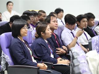 ต้อนรับคณะศึกษาดูงานจากมหาวิทยาลัยแม่โจ้