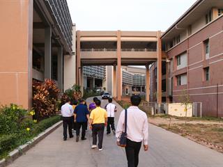 อธิการบดี,สำรวจความพร้อมพื้นที่ภายในมหาวิทยาลัยพะเยา
