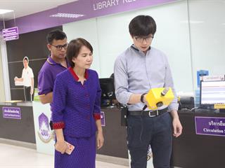 การตรวจวัด,PM,2.5,ภายในอาคารศูนย์บรรณสารและสื่อการศึกษา,โดยทีมอาจารย์สาขาวิชาอาชีวอนามัยและความปลอดภัย,มหาวิทยาลัยพะเยา