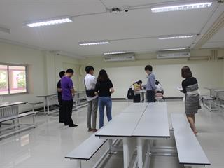 การตรวจวัด,PM,2.5,ภายในอาคารศูนย์บรรณสารและสื่อการศึกษา,โดยทีมอาจารย์สาขาวิชาอาชีวอนามัยและความปลอดภัย,มหาวิทยาลัยพะเยา