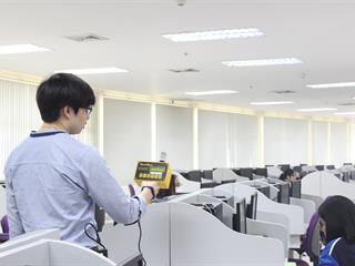 การตรวจวัด,PM,2.5,ภายในอาคารศูนย์บรรณสารและสื่อการศึกษา,โดยทีมอาจารย์สาขาวิชาอาชีวอนามัยและความปลอดภัย,มหาวิทยาลัยพะเยา