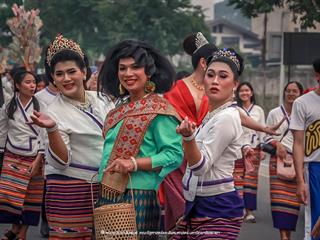 คณะรัฐศาสตร์และสังคมศาสตร์,มหาวิทยาลัยพะเยา,ร่วมโครงการ,“ประเพณีแห่ผ้าห่มพระธาตุจอมทอง”,ครั้งที่,4,โดยความร่วมมือระหว่างคณะศิลปศาสตร์,คณะรัฐศาสตร์และสังคมศาสตร์,และวิทยาลัยการศึกษา,มหาวิทยาลัยพะเยา
