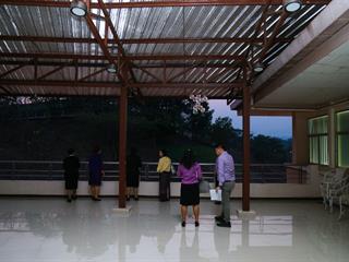 คณะผู้บริหารมหาวิทยาลัยพะเยา,ลงพื้นที่,SAFE,ZONE,,ศูนย์บรรณสารและสื่อการศึกษา