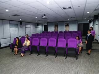 คณะผู้บริหารมหาวิทยาลัยพะเยา,ลงพื้นที่,SAFE,ZONE,,ศูนย์บรรณสารและสื่อการศึกษา