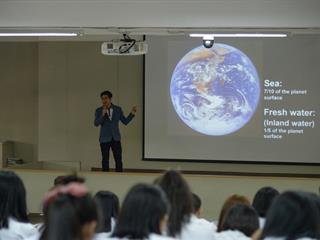 SEEN,จัดบรรยายพิเศษ,“การเปลี่ยนแปลงสภาพภูมิอากาศกับงานวิจัยลุ่มน้ำและป่าไม้”