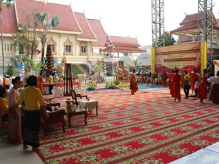 มหาวิทยาลัยพะเยาถวายน้ำดื่มยูเพียว(น้ำดื่มของมหาวิทยาลัยพะเยา),สนับสนุนกิจกรรมทางศาสนาของชุมชน