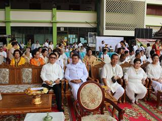 มหาวิทยาลัยพะเยาถวายน้ำดื่มยูเพียว(น้ำดื่มของมหาวิทยาลัยพะเยา),สนับสนุนกิจกรรมทางศาสนาของชุมชน