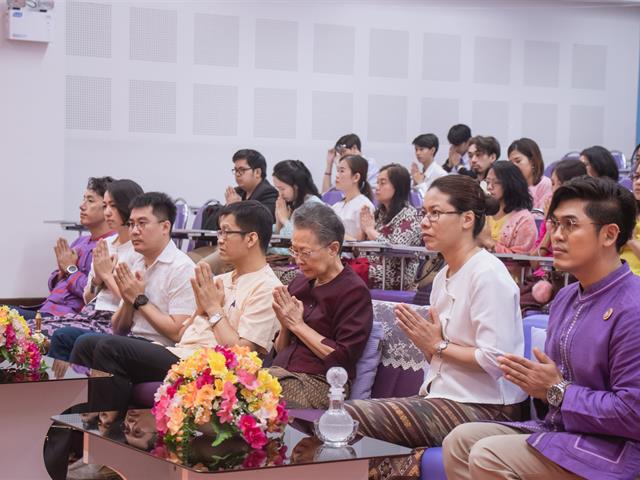 คณะศิลปศาสตร์จัดโครงการ,“สุขสะหรี,ปี๋ใหม่เมือง,และทำบุญคณะศิลปศาสตร์”