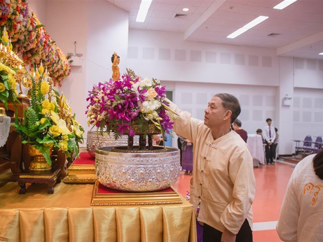 คณะศิลปศาสตร์จัดโครงการ,“สุขสะหรี,ปี๋ใหม่เมือง,และทำบุญคณะศิลปศาสตร์”