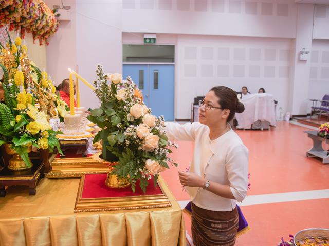 คณะศิลปศาสตร์จัดโครงการ,“สุขสะหรี,ปี๋ใหม่เมือง,และทำบุญคณะศิลปศาสตร์”