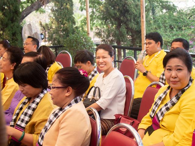 คณะศิลปศาสตร์เข้าร่วมโครงการ,“สืบฮีต,โตยฮอย,ป๋าเวณี,ปี๋ใหม่เมือง,ม.พะเยา”,,ประจำปี,2562,ณ,สวนพฤกษศาสตร์,บริเวณด้านหลังอาคารสำนักงานอธิการบดี