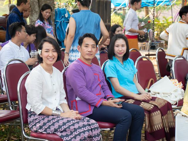 คณะศิลปศาสตร์เข้าร่วมโครงการ,“สืบฮีต,โตยฮอย,ป๋าเวณี,ปี๋ใหม่เมือง,ม.พะเยา”,,ประจำปี,2562,ณ,สวนพฤกษศาสตร์,บริเวณด้านหลังอาคารสำนักงานอธิการบดี