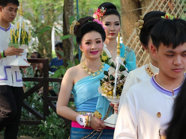คณะรัฐศาสตร์และสังคมศาสตร์,มหาวิทยาลัยพะเยา,ร่วมงาน,“สืบฮีต,โตยฮอย,ป๋าเวณี,ปี๋ใหม่เมือง,ม.พะเยา”,ประจำปี,2562
