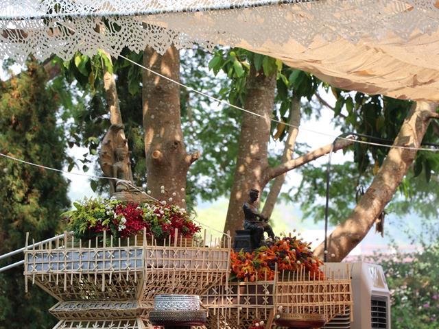 คณะรัฐศาสตร์และสังคมศาสตร์,มหาวิทยาลัยพะเยา,ร่วมงาน,“สืบฮีต,โตยฮอย,ป๋าเวณี,ปี๋ใหม่เมือง,ม.พะเยา”,ประจำปี,2562