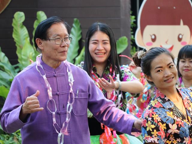 คณะรัฐศาสตร์และสังคมศาสตร์,มหาวิทยาลัยพะเยา,ร่วมงาน,“สืบฮีต,โตยฮอย,ป๋าเวณี,ปี๋ใหม่เมือง,ม.พะเยา”,ประจำปี,2562