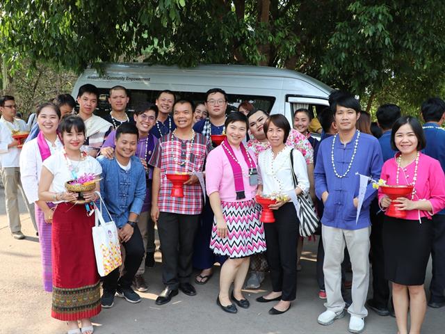 คณะรัฐศาสตร์และสังคมศาสตร์,มหาวิทยาลัยพะเยา,ร่วมงาน,“สืบฮีต,โตยฮอย,ป๋าเวณี,ปี๋ใหม่เมือง,ม.พะเยา”,ประจำปี,2562