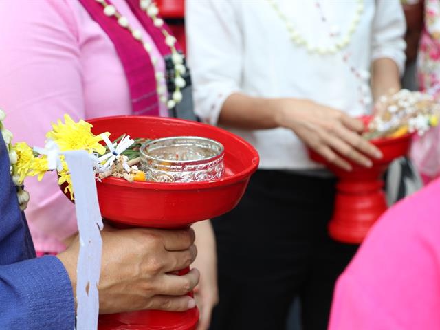 คณะรัฐศาสตร์และสังคมศาสตร์,มหาวิทยาลัยพะเยา,ร่วมงาน,“สืบฮีต,โตยฮอย,ป๋าเวณี,ปี๋ใหม่เมือง,ม.พะเยา”,ประจำปี,2562