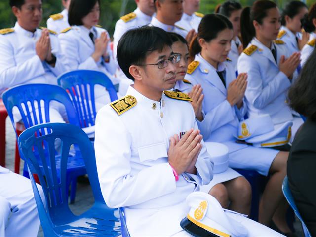 อธิการบดีมหาวิทยาลัยพะเยา,นำคณะผู้บริหาร,คณาจารย์,เจ้าหน้าที่,ประกอบพิธีทำบุญอุทิศถวายเป็นพระราชกุศลแด่ดวงพระวิญญาณสมเด็จพระนเรศวรมหาราช,เนื่องใน,“วันคล้ายวันสวรรคตสมเด็จพระนเรศวรมหาราช”,ประจำปีพุทธศักราช,2562