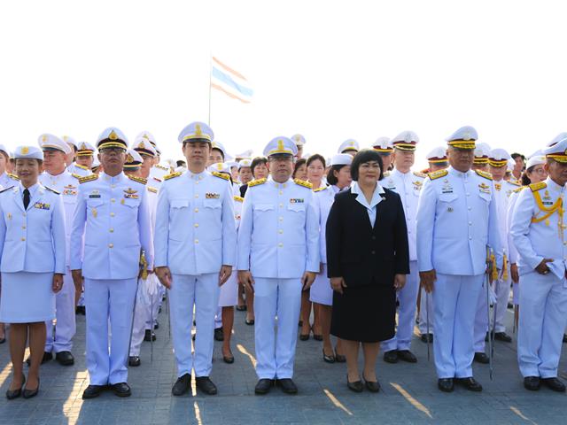 มหาวิทยาลัยพะเยา,เข้าร่วมวางพวงมาลาประกอบพิธีวันคล้ายวันสวรรคตสมเด็จพระนเรศวรมหาราช,ประจำปี,2562