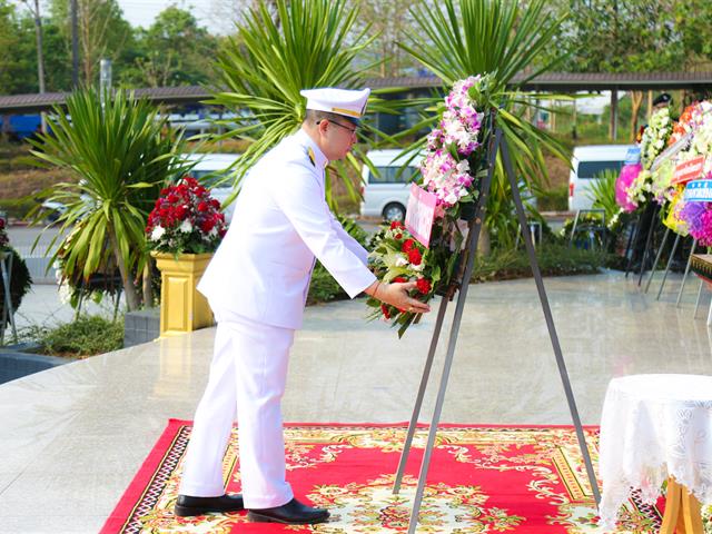 มหาวิทยาลัยพะเยา,เข้าร่วมวางพวงมาลาประกอบพิธีวันคล้ายวันสวรรคตสมเด็จพระนเรศวรมหาราช,ประจำปี,2562