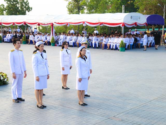 มหาวิทยาลัยพะเยา,เข้าร่วมวางพวงมาลาประกอบพิธีวันคล้ายวันสวรรคตสมเด็จพระนเรศวรมหาราช,ประจำปี,2562