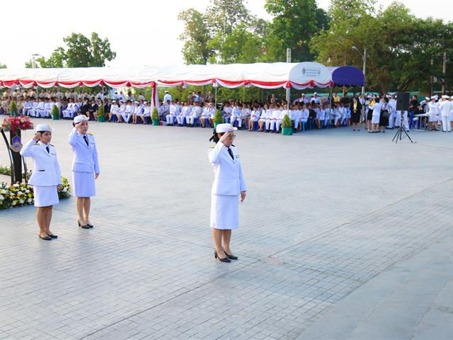 มหาวิทยาลัยพะเยา,เข้าร่วมวางพวงมาลาประกอบพิธีวันคล้ายวันสวรรคตสมเด็จพระนเรศวรมหาราช,ประจำปี,2562