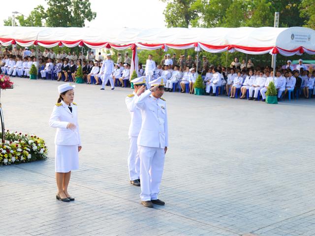 มหาวิทยาลัยพะเยา,เข้าร่วมวางพวงมาลาประกอบพิธีวันคล้ายวันสวรรคตสมเด็จพระนเรศวรมหาราช,ประจำปี,2562