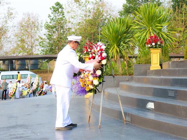 มหาวิทยาลัยพะเยา,เข้าร่วมวางพวงมาลาประกอบพิธีวันคล้ายวันสวรรคตสมเด็จพระนเรศวรมหาราช,ประจำปี,2562