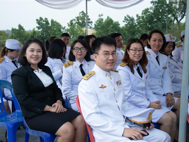 คณะศิลปศาสตร์,เข้าร่วมพิธีทำบุญและประกอบพิธีวางพวงมาลา,,เนื่องในวันคล้ายวันสวรรคตสมเด็จพระนเรศวรมหาราช,ประจำปี,2562