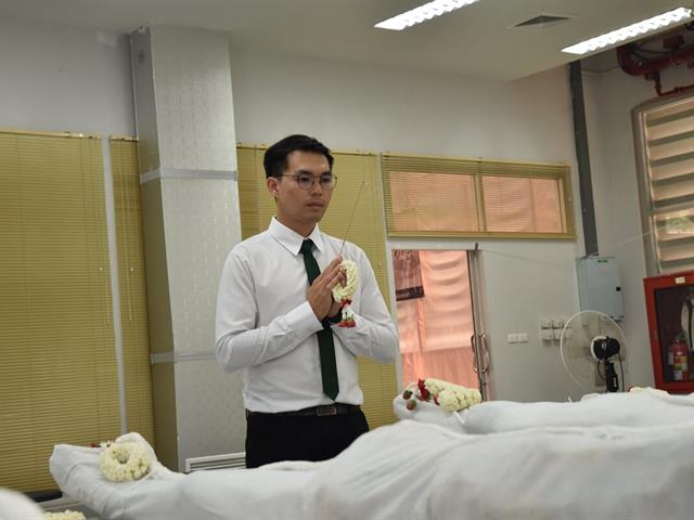 คณะวิทยาศาสตร์การแพทย์,จัดพิธีระลึกคุณอาจารย์ใหญ่,ประจำปีการศึกษา,2561