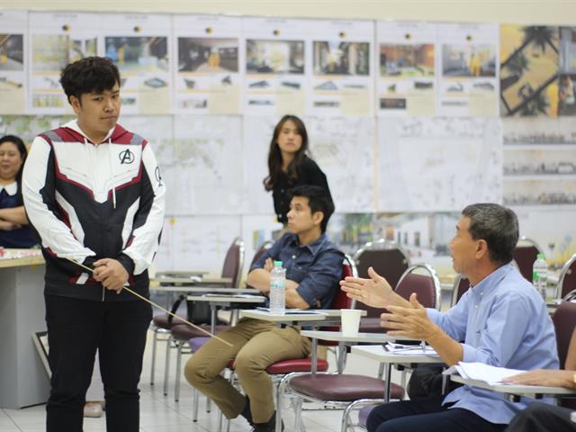 สาขาสถาปัตยกรรม,คณะสถาปัตยกรรมศาสตร์และศิลปกรรมศาสตร์,จัดสอบหัวข้อวิทยานิพนธ์ทางสถาปัตยกรรม,ปีการศึกษา,2561,