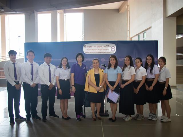 คณะศิลปศาสตร์,เข้าร่วม,“นิทรรศการโครงงานนิสิต,ครั้งที่,8”