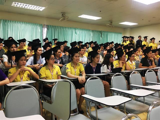 คณะพยาบาลศาสตร์,ฝึกซ้อมบัณฑิตคณะพยาบาลศาสตร์,มหาวิทยาลัยพะเยา,เพื่อเตรียมความพร้อมบัณฑิตเข้ารับพระราชทานปริญญญาบัตร,ประจำปีการศึกษา,2560