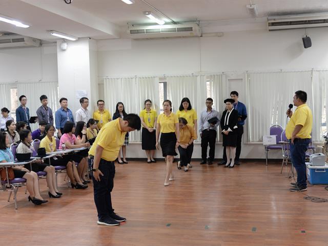 SEEN,จัดฝึกซ้อมบัณฑิต,เพื่อเตรียมความพร้อมเข้ารับพระราชทานปริญญญาบัตร,ประจำปีการศึกษา,2560