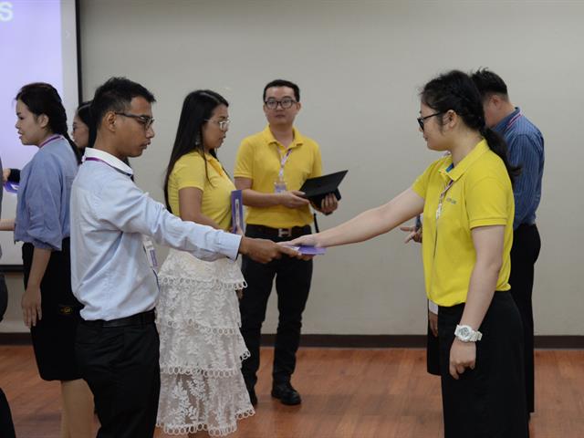SEEN,จัดฝึกซ้อมบัณฑิต,เพื่อเตรียมความพร้อมเข้ารับพระราชทานปริญญญาบัตร,ประจำปีการศึกษา,2560