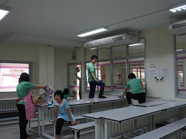 ศูนย์บรรณสารและสื่อการศึกษา,มหาวิทยาลัยพะเยา,ลงพื้นที่ทำกิจกรรม,Big,Cleaning,Day,และกิจกรรม,7,ส.