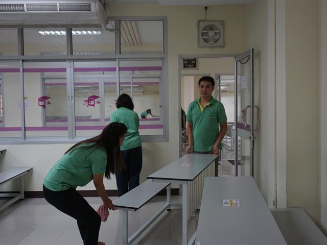 ศูนย์บรรณสารและสื่อการศึกษา,มหาวิทยาลัยพะเยา,ลงพื้นที่ทำกิจกรรม,Big,Cleaning,Day,และกิจกรรม,7,ส.