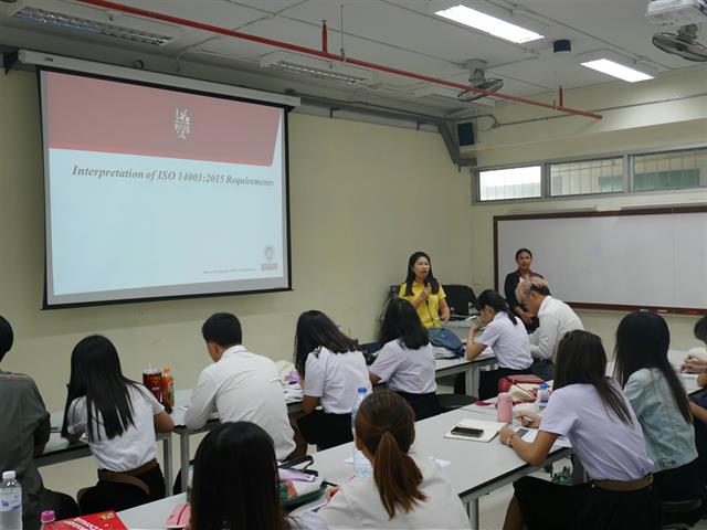 SEEN,จัดโครงการเสริมสร้างประสบการณ์นิสิตในหัวข้อ,เรื่อง,มาตรฐานระบบการจัดการสิ่งแวดล้อม,ISO,14001