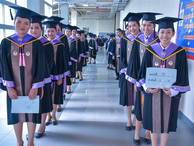 ประมวลภาพบรรยากาศพิธีฝึกซ้อมรับปริญญา,วิทยาลัยการศึกษา,มหาวิทยาลัยพะเยา,13-16,พ.ค.,2562