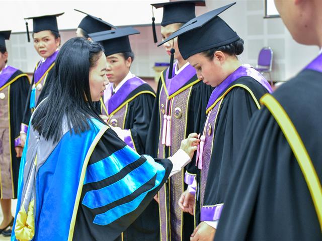ประมวลภาพบรรยากาศพิธีฝึกซ้อมรับปริญญา,วิทยาลัยการศึกษา,มหาวิทยาลัยพะเยา,13-16,พ.ค.,2562