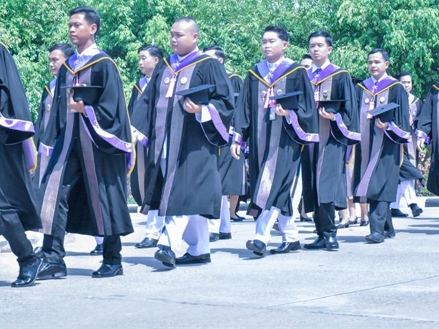 ประมวลภาพบรรยากาศพิธีฝึกซ้อมรับปริญญา,วิทยาลัยการศึกษา,มหาวิทยาลัยพะเยา,13-16,พ.ค.,2562