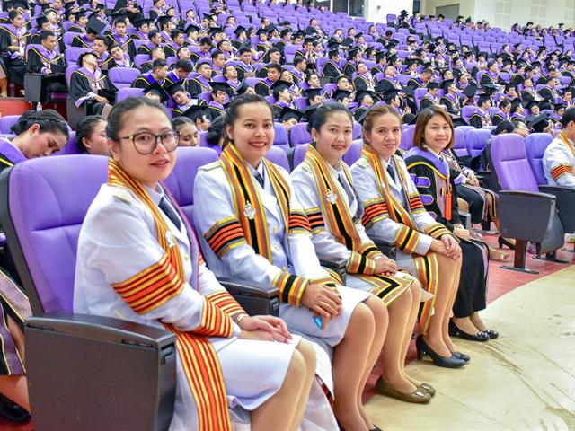 ประมวลภาพบรรยากาศพิธีฝึกซ้อมรับปริญญา,วิทยาลัยการศึกษา,มหาวิทยาลัยพะเยา,13-16,พ.ค.,2562