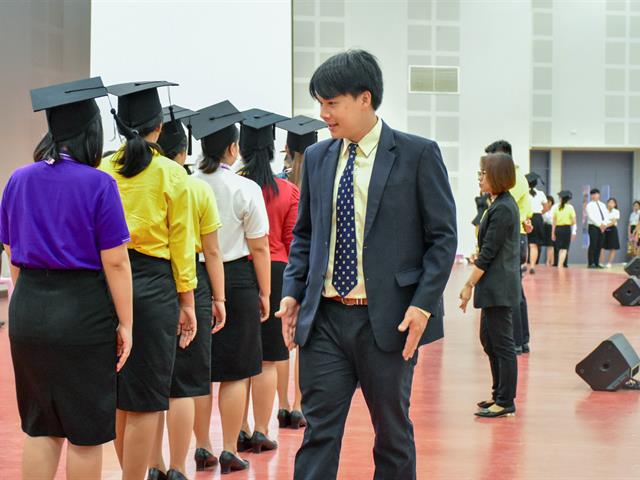 ประมวลภาพบรรยากาศพิธีฝึกซ้อมรับปริญญา,วิทยาลัยการศึกษา,มหาวิทยาลัยพะเยา,13-16,พ.ค.,2562