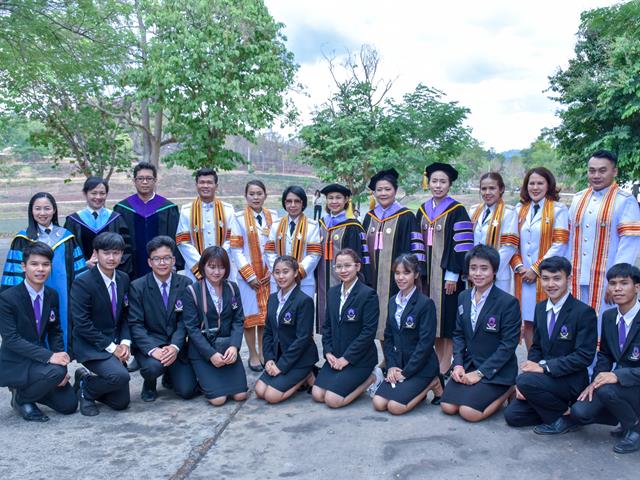 ประมวลภาพบรรยากาศพิธีฝึกซ้อมรับปริญญา,วิทยาลัยการศึกษา,มหาวิทยาลัยพะเยา,13-16,พ.ค.,2562