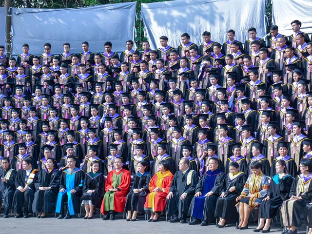 ประมวลภาพบรรยากาศพิธีฝึกซ้อมรับปริญญา,วิทยาลัยการศึกษา,มหาวิทยาลัยพะเยา,13-16,พ.ค.,2562