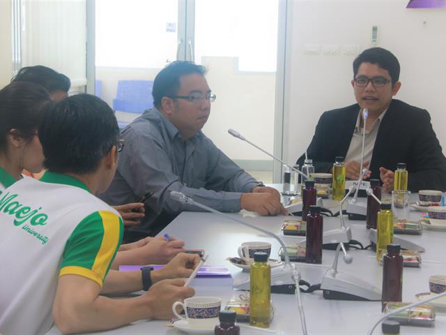 คณะเทคโนโลยีสารสนเทศและการสื่อสาร,มหาวิทยาลัยพะเยา,ให้การต้อนรับคณะศึกษาดูงานจากมหาวิทยาลัยแม่โจ้,เรื่อง,“AUN-QA,และแนวคิดเกี่ยวกับการพัฒนาหลักสูตร”