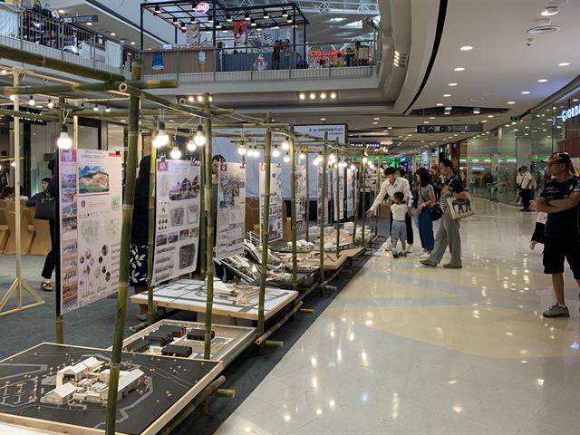 สาขาสถาปัตยกรรมจัดนิทรรศการแสดงผลงานวิทยานิพนธ์ทางสถาปัตยกรรม,ครั้งที่,3,(TECT,DOI,III)
