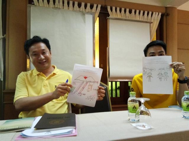 ผู้ช่วยคณบดีฝ่ายพัฒนานิสิตฯ,เข้าร่วมเป็นวิทยากรบรรยาย,ในหัวข้อ,Design,Thinking,and,Visualizing,your,challenges