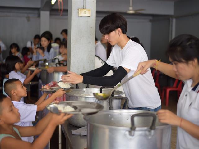 MIS,จัดโครงการ,จิตอาสา,“อาสาปันรัก,พี่ให้น้อง”,“เราทำความดี,ด้วยหัวใจ”,ณ,โรงเรียนวัดดอนจั่น,อำเภอเมืองเชียงใหม่,จังหวัดเชียงใหม่
