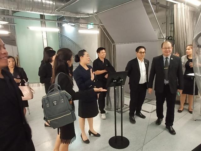 กองกลาง,มหาวิทยาลัยพะเยา,ศึกษาดูงาน,ระบบless,paper,,ณ,ศูนย์บริหารกลาง,จุฬาลงกรณ์มหาวิทยาลัย